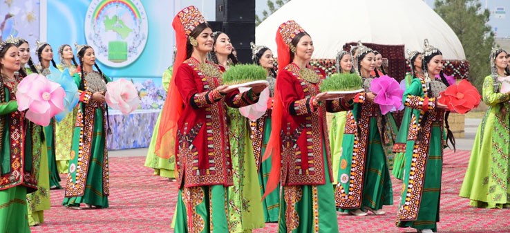 نوروز در آیینه فرهنگ و ادبیات ترکمنستان